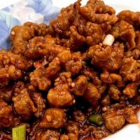 Orange Peel Chicken · Spicy. Sweet, tangy, and fried to perfection, our signature orange peel chicken pairs perfec...
