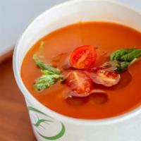 Immune Soup Large 20oz (Warm Soup) · Tomato, Onion, Garlic, Extra Virgin Olive Oil, Thyme, Bay Leaf, Sea Salt.