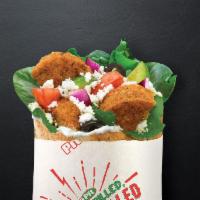 Falafel · Grilled Falafel patties topped with your choice of toppings.