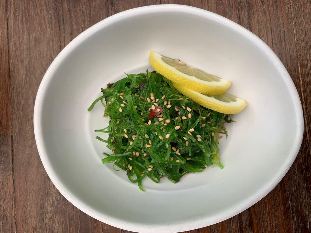 Seaweed Salad · hiyashi wakame, seasame seed