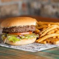 Willie Burger · Half pound certified Angus beef patty, cooked medium well topped with mayo, mustard, lettuce...