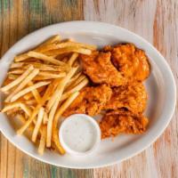 Tossed Tenders · Hand-breaded chicken tenders tossed in your choice of buffalo, BBQ, garlic Parmesan, or teri...