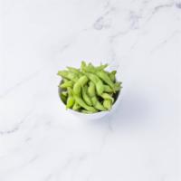 12. Edamame · Steamed young soybean.