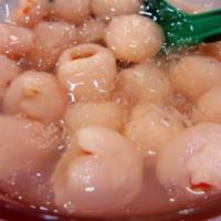 Lychee in Syrup · Tropical fruit in syrup