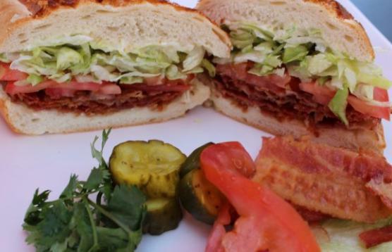 15. BLT Sandwich · Regular mayo, lettuce, and tomato.
