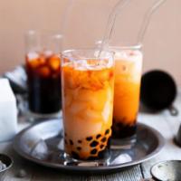 Thai Tea · Thai iced milk tea.