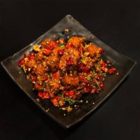 H9 - Deep-fried Chicken with Chili Pepper (with bone) · 辣子鸡