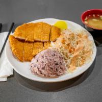 Tonkatsu 돈가스 · Tonkatsu consists of a breaded, deep-fried/tempura pork cutlet. It involves cutting the pig'...