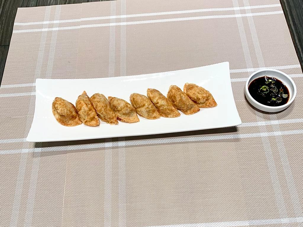 Vegetable Mandoo (8pcs) · Fried vegetable dumplings