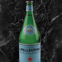 S. Pellegrino Sparkling Water · 1 liter.