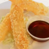 Shrimp Tempura · 3 fried shrimp tempura