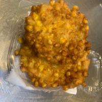 Corn Fritter · Lightly battered then deep fried  served with sweet plum sauce