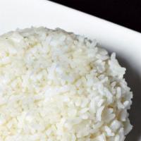 Gohan · Steamed white rice.