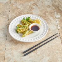 A4. Dumplings · Fried or steamed with your choice of vegetable or shrimp. 