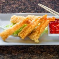 5a. Shrimp Blanket Shrimp · 5 pieces. Crispy tempura battered shrimp.