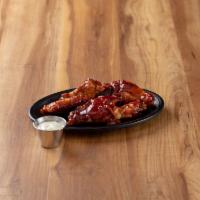 Wings · Our delicious jumbo wings fried to perfection, then hand tossed in your favorite wing sauce....