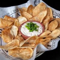 Chips and Dip · House-made potato chips with french onion dip.
