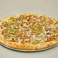 Nizario's Special Pizza · Mushrooms, pepperoni, onions, bell peppers and sausage.