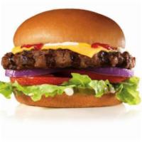 Original Angus Burger · A 1/3lb. Charbroiled Angus Beef Patty, Melted American Cheese, Lettuce, Two Slices of Tomato...