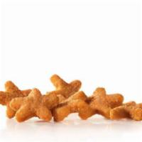6 Piece - Chicken Stars · Crispy star-shaped chicken nuggets with the choice of dipping sauce.