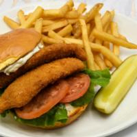 Crispy Cod Sandwich · Tartar Sauce / Fries