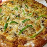 Cheese Pizza (Build your own) · Fire-Roasted pizza made the way you like it. Mozzarella cheese and sauce are included.
Ricot...