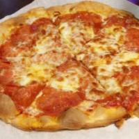 Cheese Lovers Only Pizza · Mozzarella, provolone, Parmesan, feta and garlic aioli.
