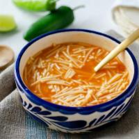 Fideo · mexican noodle tomato based soup