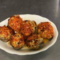 1/2 Dozen Large Baked Clams Casino  · These are the CHOPPED STUFFED CASINO clams