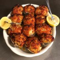 Dozen Large Baked Clams Casino  · These are the CHOPPED STUFFED CASINO clams 