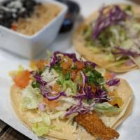 Double Taco Meal · Two Signature Tacos - Built on Steamed White Corn Tortillas; with: Chihuahua Cheese, Lettuce...