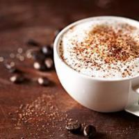Cappuccino · Italian espresso-based coffee drink prepared with steamed milk foam