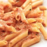 Penne alla Vodka Sauce · Add chicken for an additional charge.