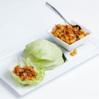 Thai Spiced Chicken Wrap · Sauteed diced chicken with basil, chili peppers, scallions, fresh lime juice and pure sugarc...