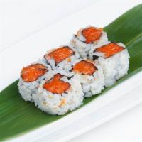 Spicy Salmon Roll · Raw.