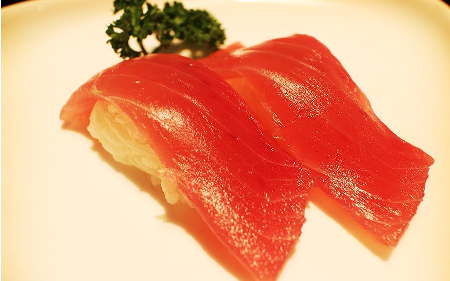 Albacore Sushi or Sashimi · Albacore (Bincho) 2pcs Sushi or 5pcs Sashimi.