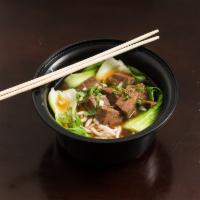 19. Beef Noodle Soup · Hot and spicy.