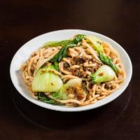 25. Dan Dan Noodle · Noodles with spicy ground beef sauce. Hot and spicy.