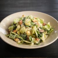 Caesar Salad · Romaine lettuce, house made pretzel croutons, Parmesan cheese and creamy Caesar dressing. Ad...