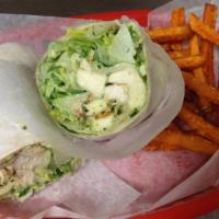 The Julious Wrap · Our classic grilled chicken Caesar salad style wrap with Caesar dressing.