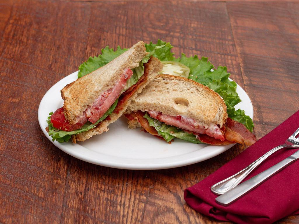 BLT Sandwich · Bacon, lettuce, tomato, and mayo.