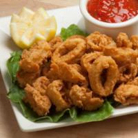 Calamari Fritti · Lightly breaded and seasoned to perfection.