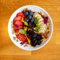Yogurt Bowl · Berries, homemade fruit preserves and homemade granola. Gluten-free.