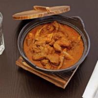 98. Curry Beef Stew Casserole · Beef stew seasoned with red curry in coconut milk gravy. Spicy.