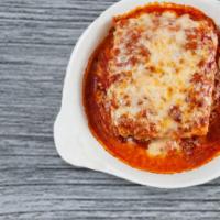 Homemade Meat and Cheese Lasagna · 