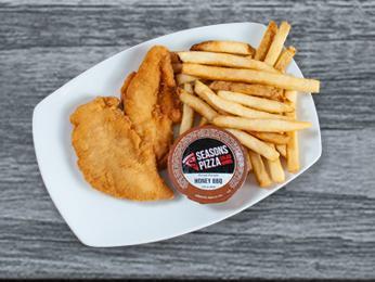Kid's Chicken Tenders with Fries · 2 pieces.