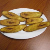 Platanos Maduros · Fried plantains. 