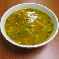 Sopa de Garbanzos · Chick pea soup. 