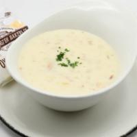 New England Clam Chowder (cup) · Potato / Bacon / Clams