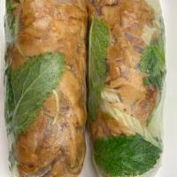 Vegetarian Rolls   · 2 pieces. Our delicious vegetarian protein wheat flour marinated with coconut water wrapped ...